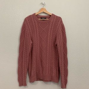 Dusty Rose Knit Sweater